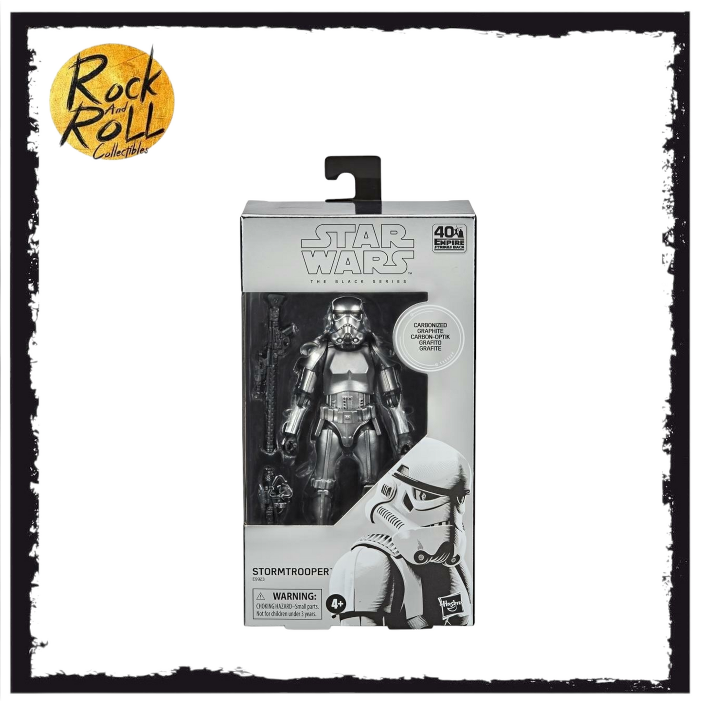 Star Wars - The Black Series - Carbonized Stormtrooper Action Figure