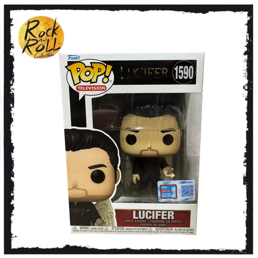Box Damage - Lucifer #1590 Funko Pop! - Lucifer - NYCC 2024 Shared Exclusive