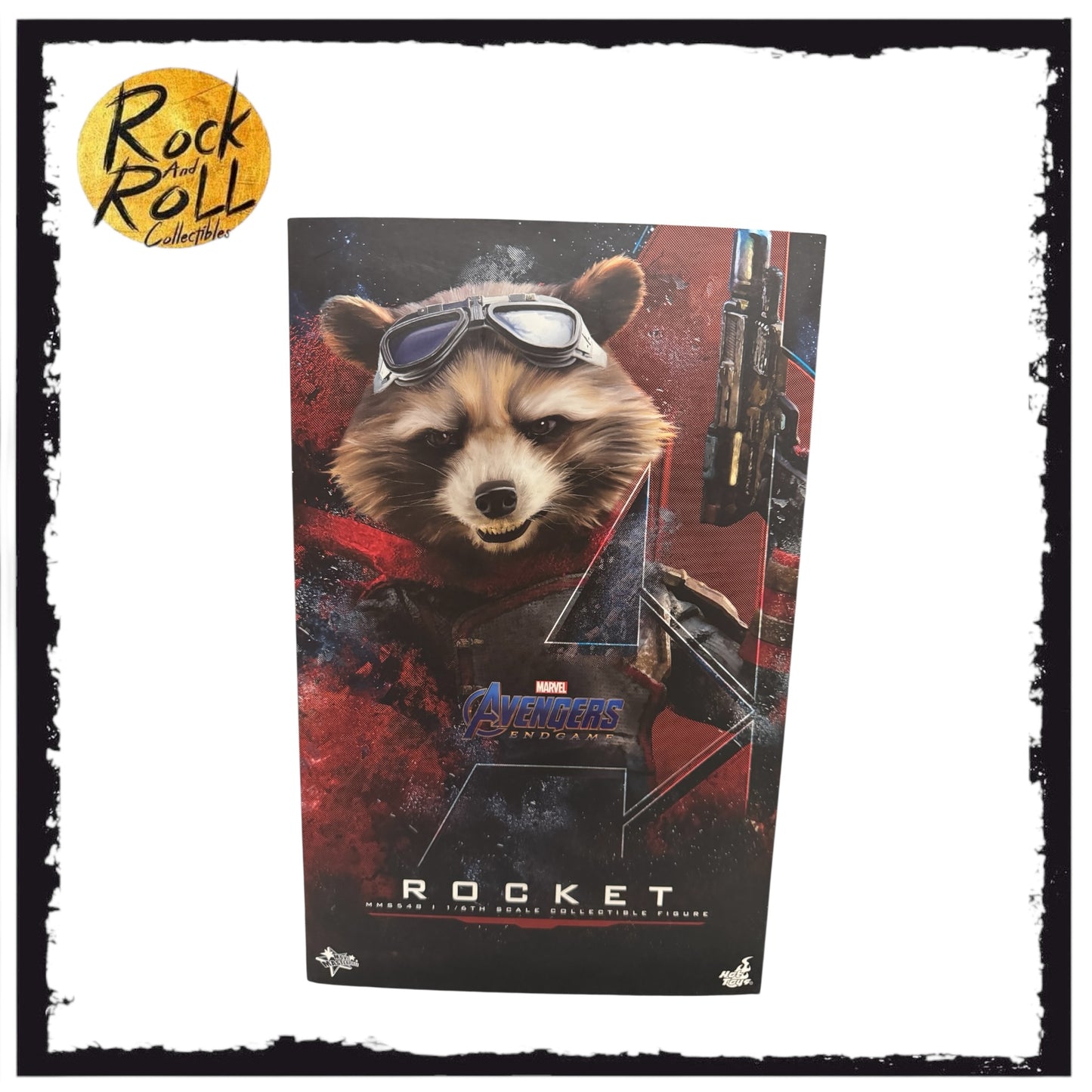 Hot Toys - Marvel Avengers End-Game - Rocket - 1/6 Scale Action Figure MMS 54B