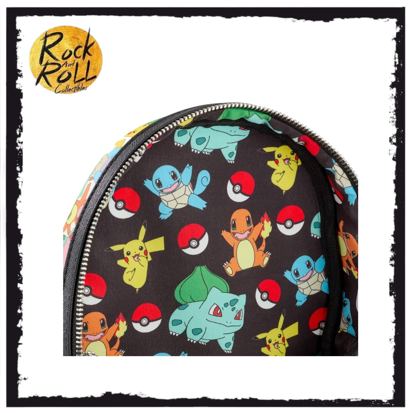 Loungefly Pokémon Starters Allover Print Mini Backpack - BoxLunch Exclusive