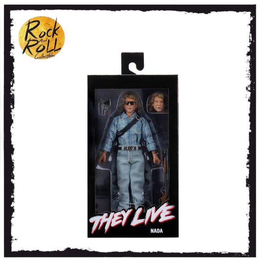 NECA - They Live John Nada 8 Inch Clothed Action Figure