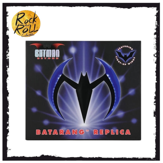 NECA Batman Beyond Prop Replica Batarang (Blue) Light Up Wings