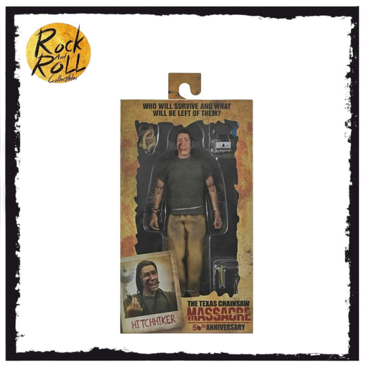 NECA The Texas Chainsaw Massacre 50th Anniversary - The Hitchhiker 8" Clothed Action Figure