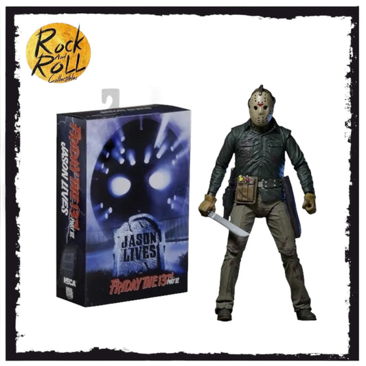 NECA Friday The 13th Part 6 Jason Lives Ultimate Jason 7” Action Figure