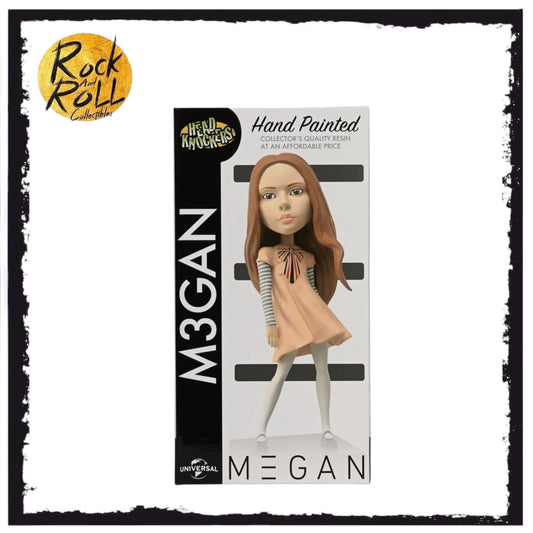 NECA M3gan Hand Painted Head Knockers Figurine