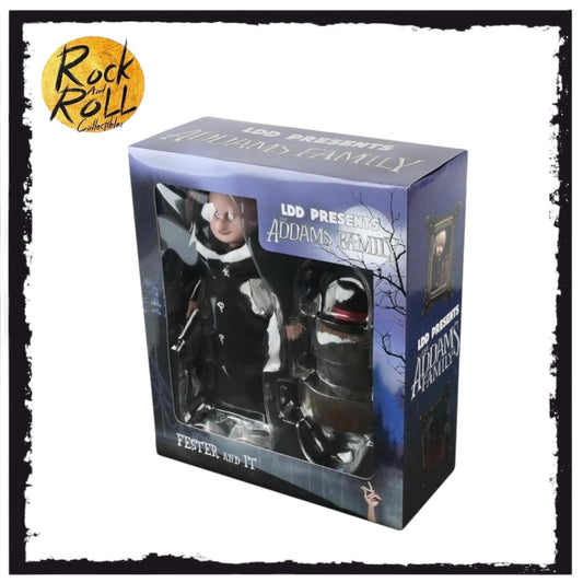 Mezco Living Dead Dolls Presents Addams Family 2019 Uncle Fester & It