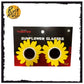 Spirit Halloween Terrifier Art The Clown Sunflower Glasses