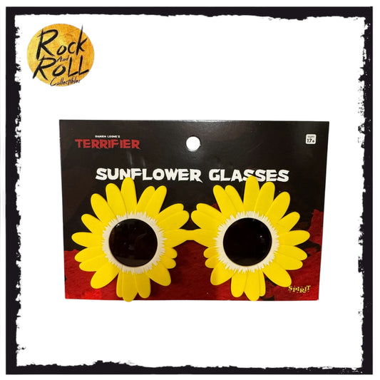 Spirit Halloween Terrifier Art The Clown Sunflower Glasses