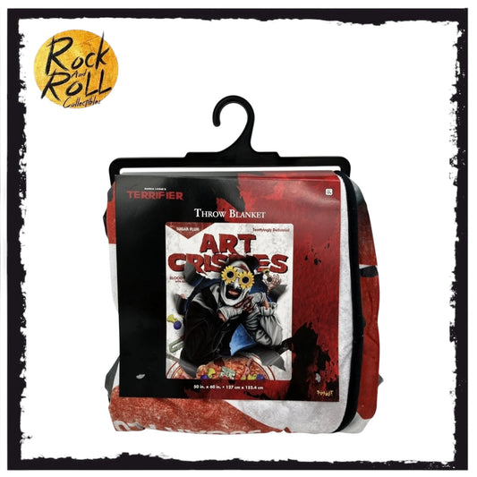 Spirit Halloween Teriffier Art Crispies Fleece Throw Blanket