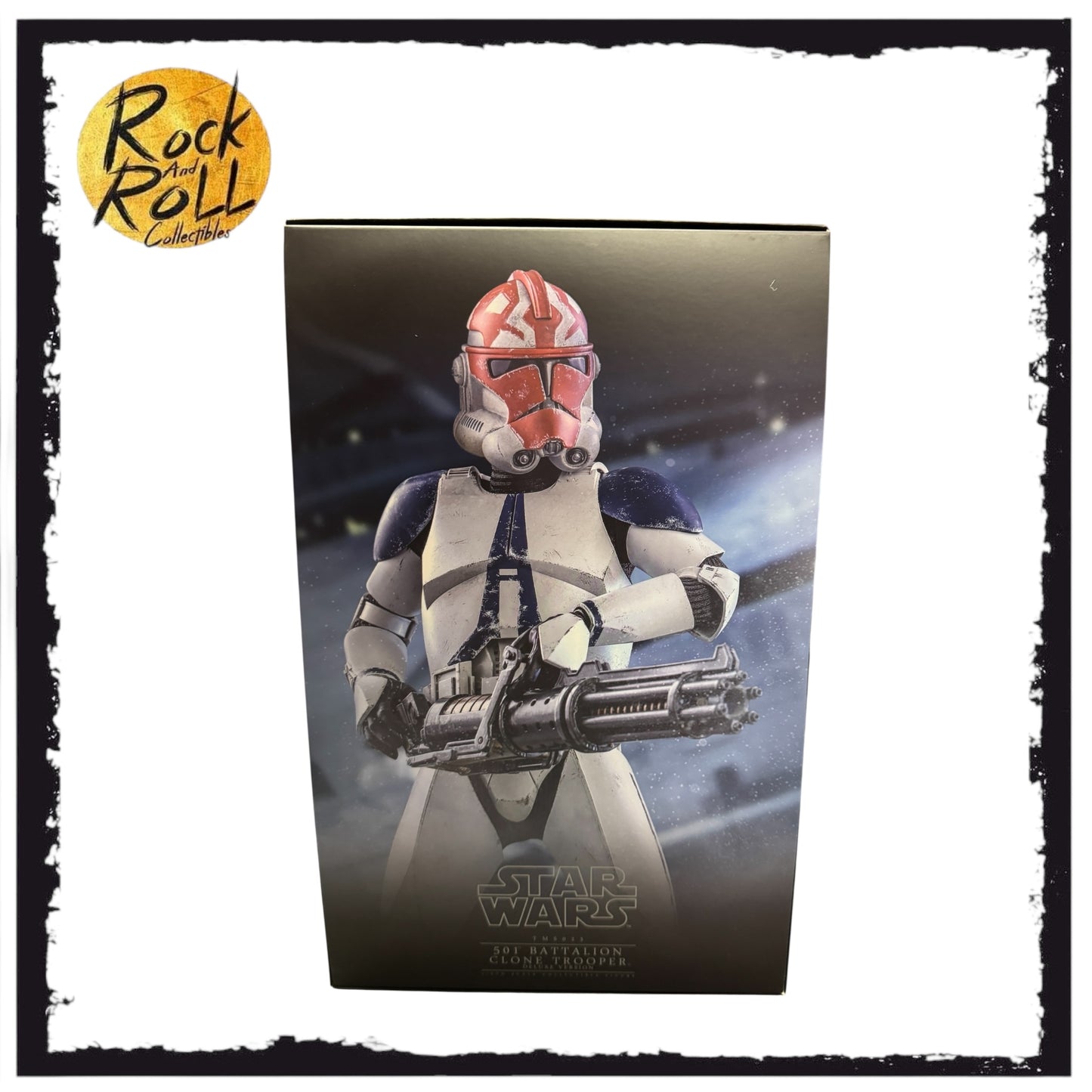 Hot Toys Star Wars: The Clone Wars - 501st Battalion Clone Trooper (Deluxe Version) 1/6th Scale Collectible Figure