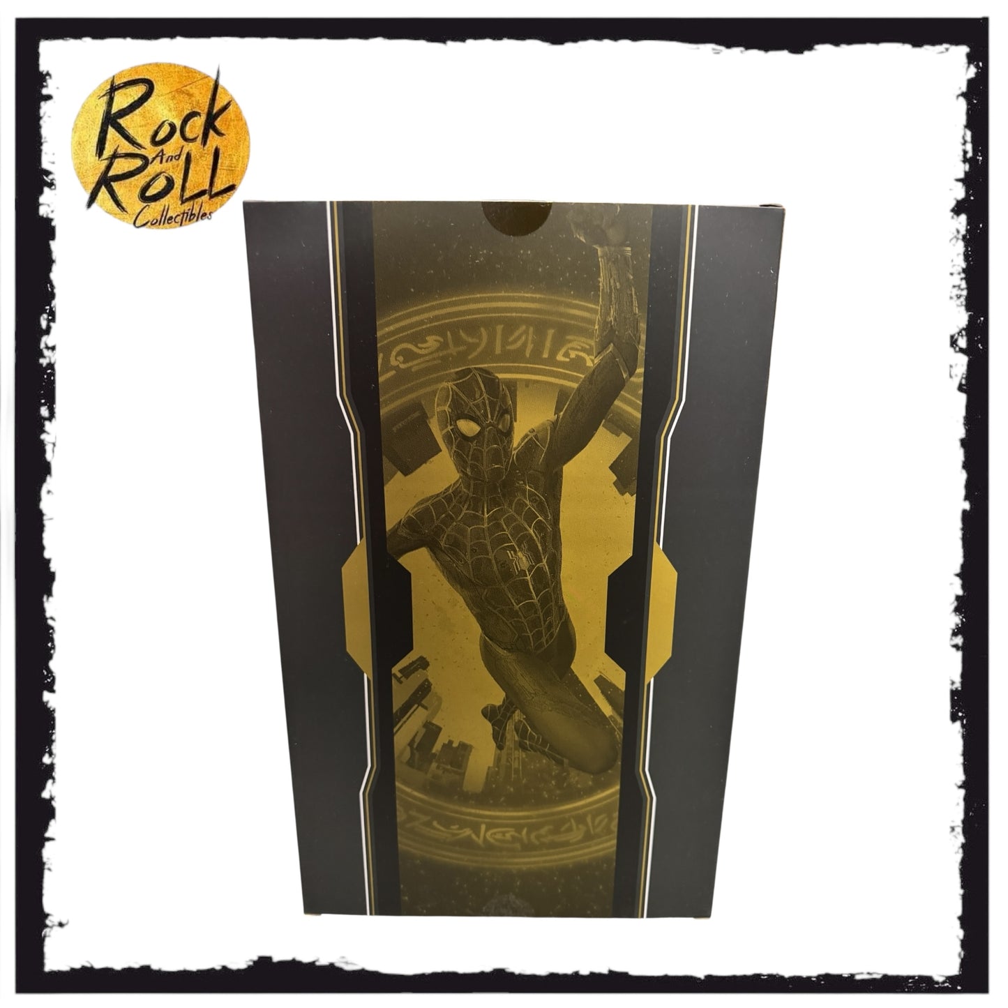 Hot Toys - Spider-Man No Way Home Black and Gold Suit 1/6 Scale Collectible Figure