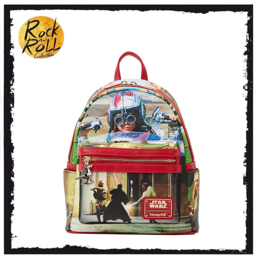 Loungefly Star Wars Scenes Series Phantom Menace Mini Backpack