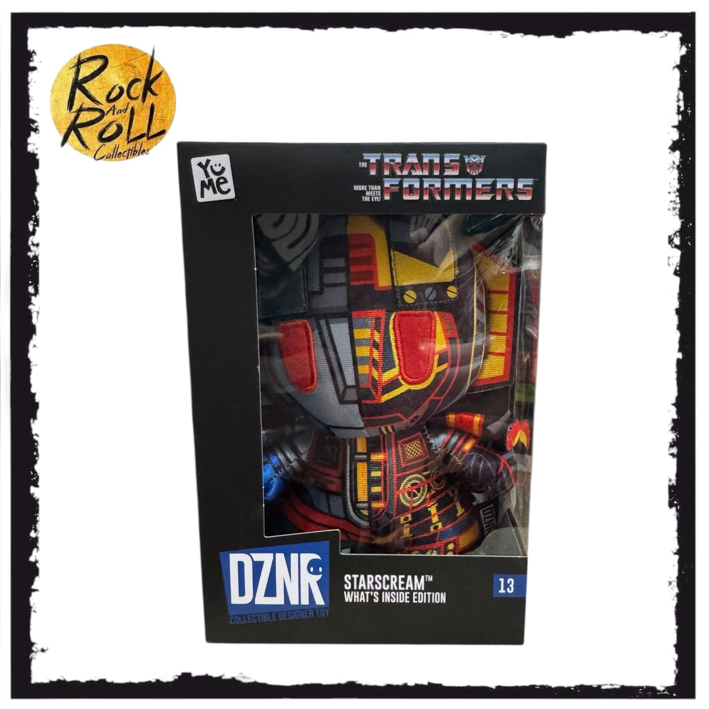 DZNR Transformers Starscream What's Inside? Edition Plush