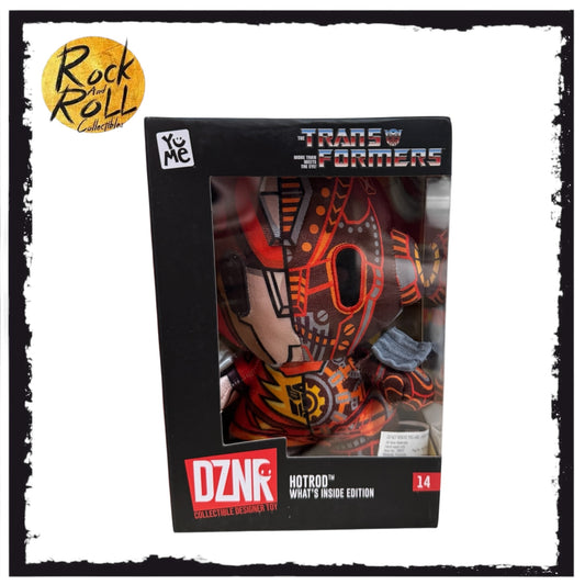 DZNR Transformers Hotrod What's Inside? Edition Plush