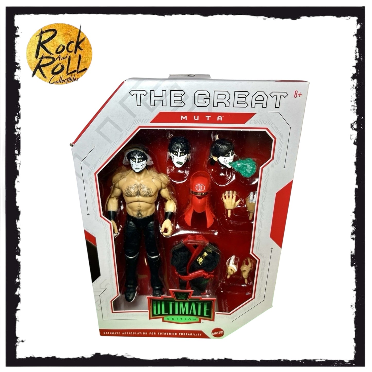 WWE Ultimate Edition Wave 25 The Great Muta (Chase Variant) Action Figure - US Import
