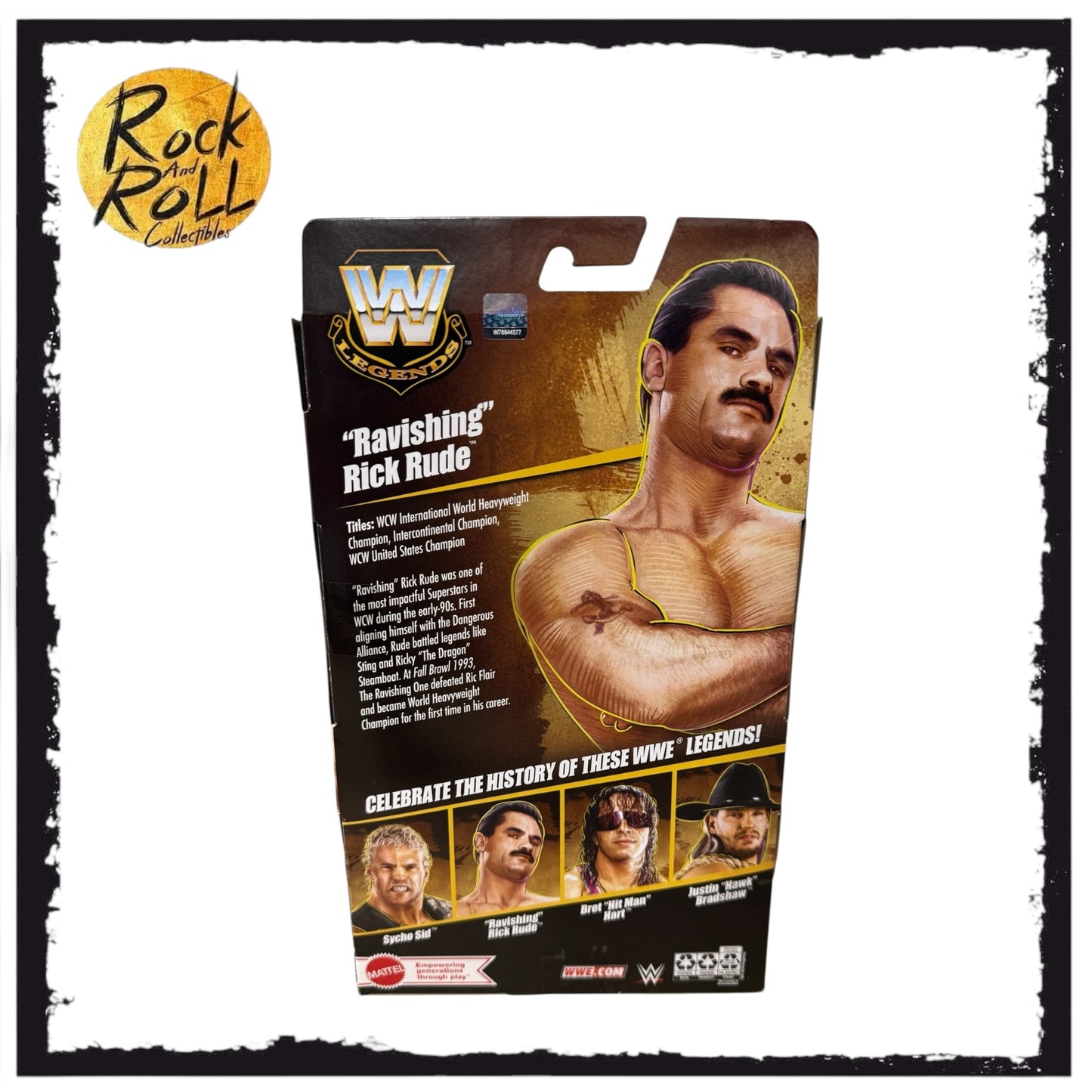 WWE Elite Collection Legends Series 25 - "Ravishing" Rick Rude US Import