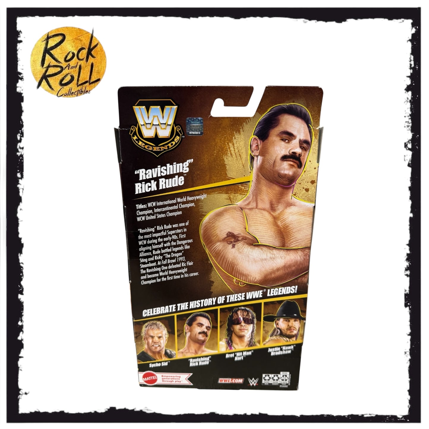 WWE Elite Collection Legends Series 25 - "Ravishing" Rick Rude (Chase Variant) US Import