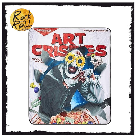 Spirit Halloween Teriffier Art Crispies Fleece Throw Blanket