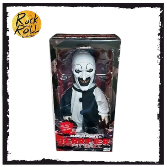 Mezco MDS Terrifier 15” Art The Clown Mega Figure with Sound