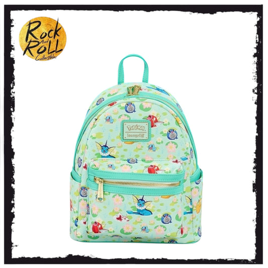 Loungefly Pokemon Water Type Mini Backpack