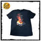 Roger Waters "This Is Not A Drill" Black Crewneck 2023 Tour T-Shirt 'Wish You Were Here' (X-Large)