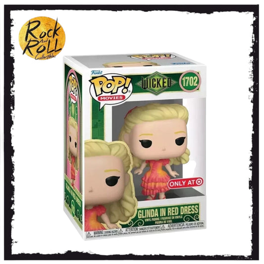 Wicked - Glinda In Red Dress Funko Pop! #1702 Target Exclusive