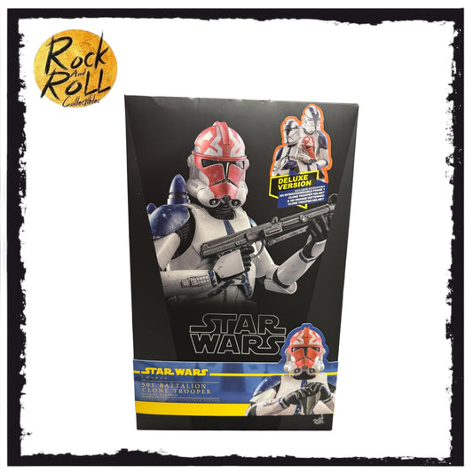 Hot Toys Star Wars: The Clone Wars - 501st Battalion Clone Trooper (Deluxe Version) 1/6th Scale Collectible Figure