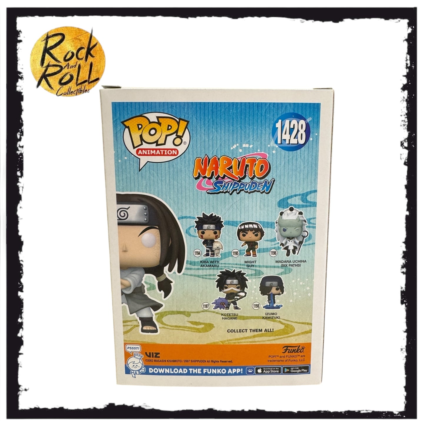 Naruto Shippuden - Neji Hyuga Funko Pop! #1428 Entertainment Earth Exclusive