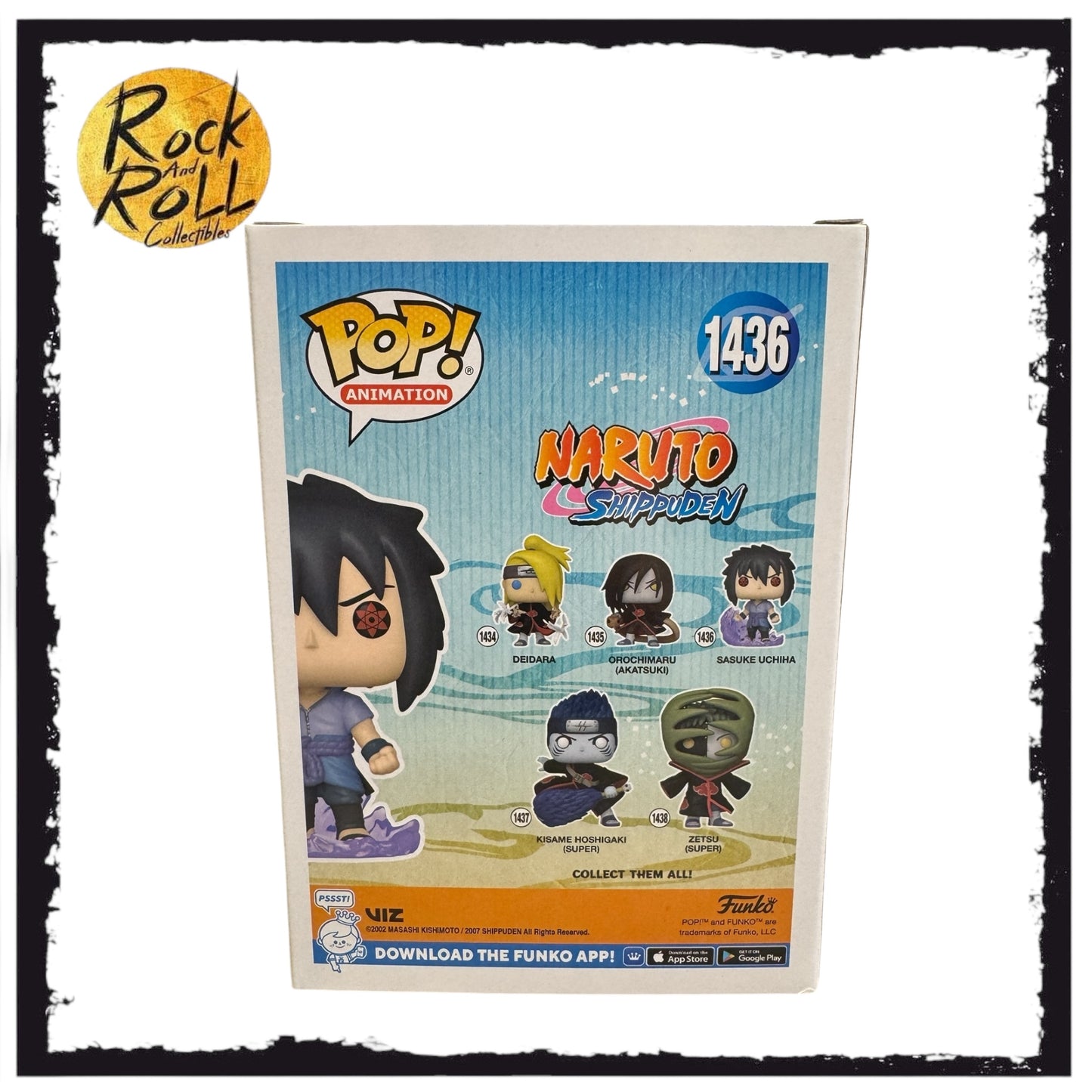 Naruto Shippuden - Sasuke Uchiha Funko Pop!  #1436