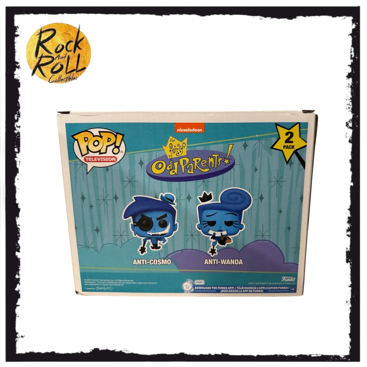 The Fairly OddParents Anti-Cosmo & Anti-Wanda 2-Pack Funko Pop! Television WonderCon 2025 Shared Exclusive