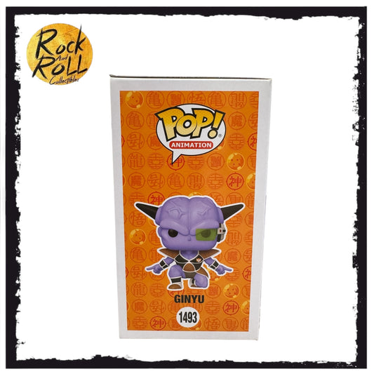 DragonBall Z - Ginyu - Glows In The Dark Funko Pop! #1493 Entertainment Earth Exclusive - Condition 8.75/10