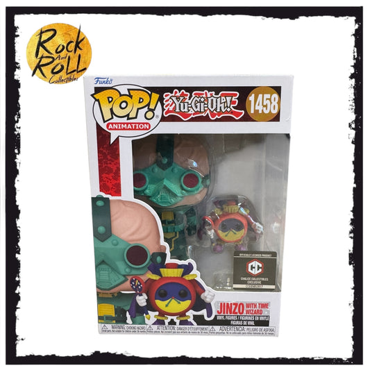 Yu-Gi-Oh - Jinzo w/Time Wizard Funko Pop! #1458 Chalice Collectibles Exclusive