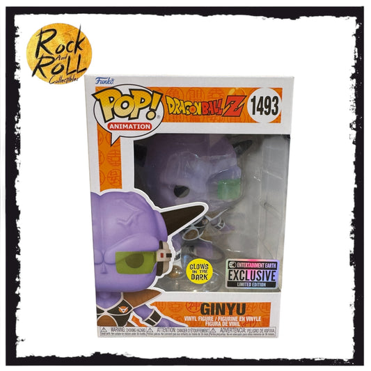 DragonBall Z - Ginyu - Glows In The Dark Funko Pop! #1493 Entertainment Earth Exclusive - Condition 8.75/10