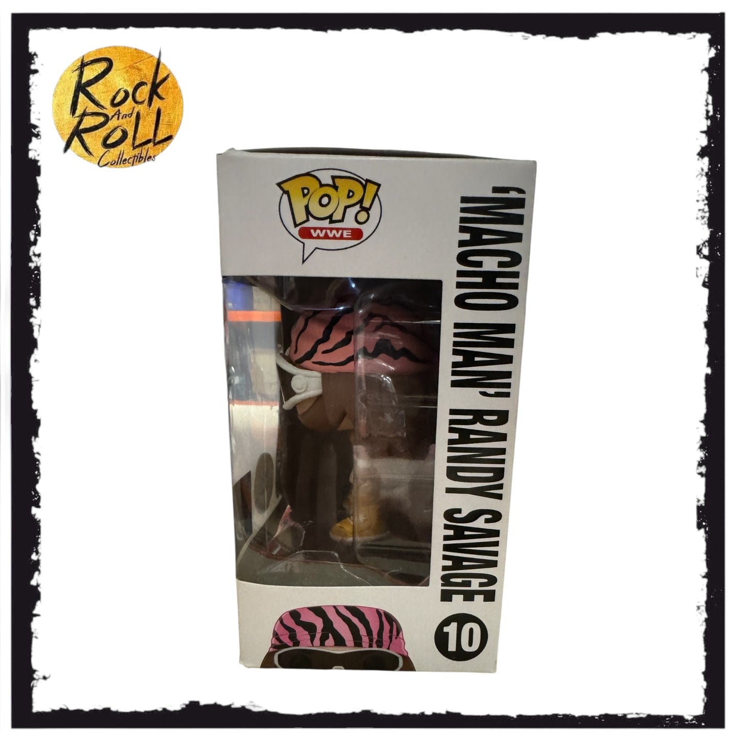 WWE Macho Man Randy Savage (Pink) Funko Pop! #10 Condition 7/10