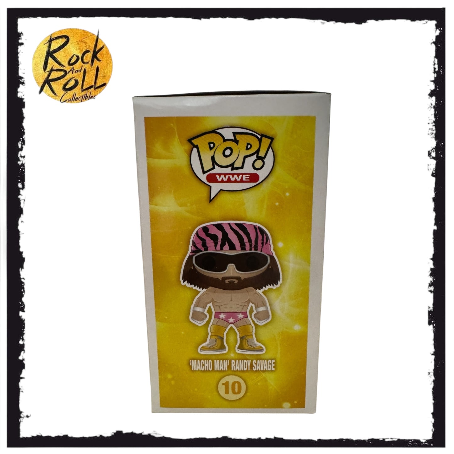 WWE Macho Man Randy Savage (Pink) Funko Pop! #10 Condition 7/10