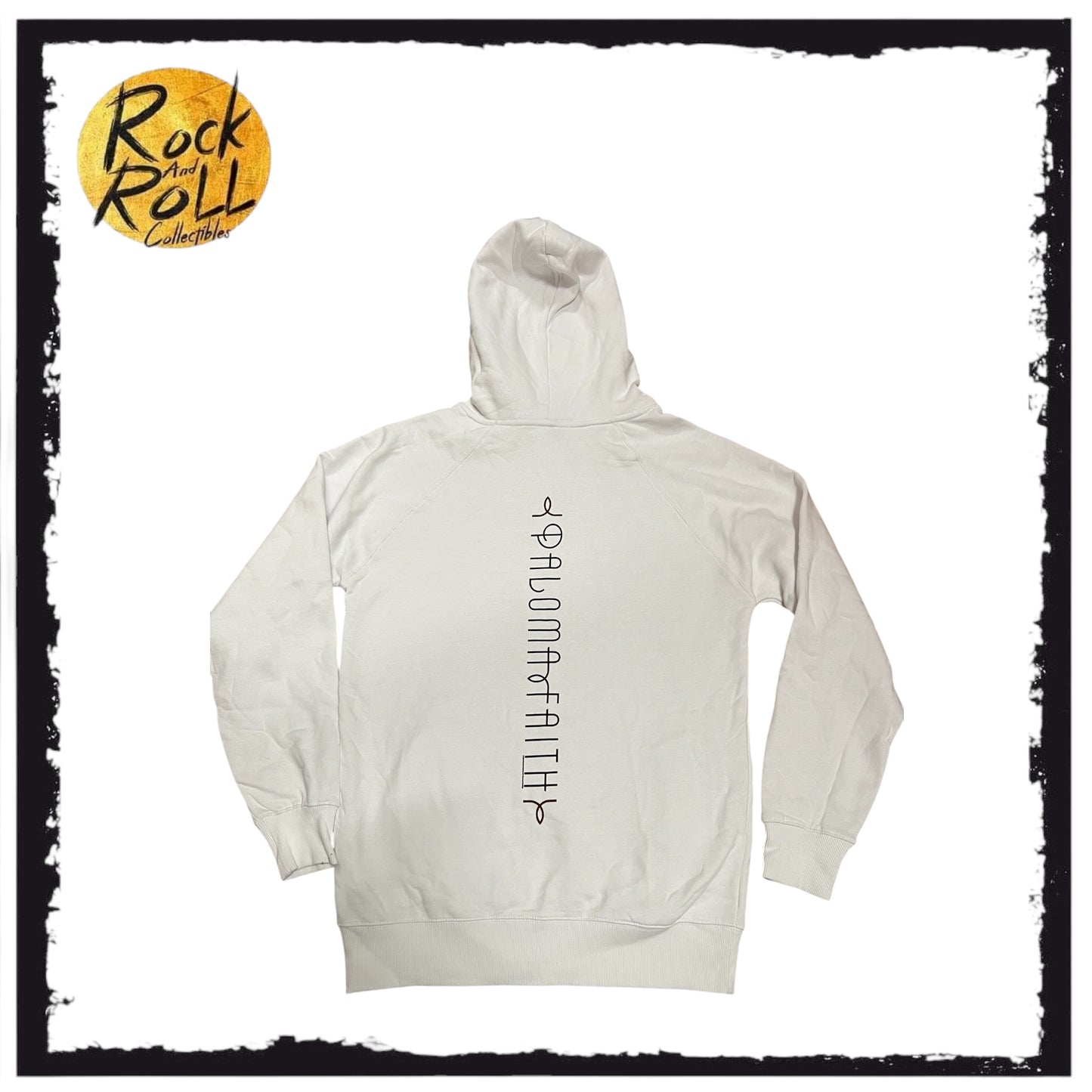 Paloma Faith Eyes Open White Pullover Hoodie (XL)