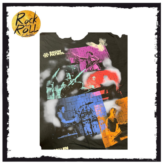 Snow Patrol Fallen Empires Black Tour 2012 Crewneck T-Shirt (XL)