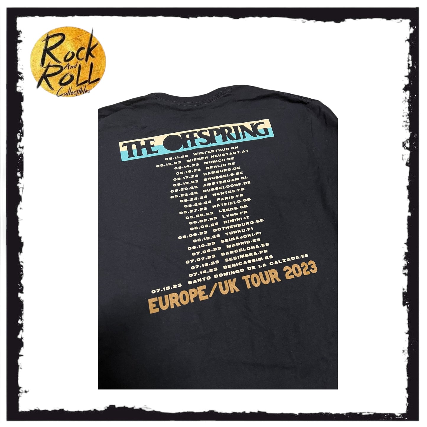 The Offspring Official Long Sleeved Crewneck Tour T-Shirt 2023 (L)