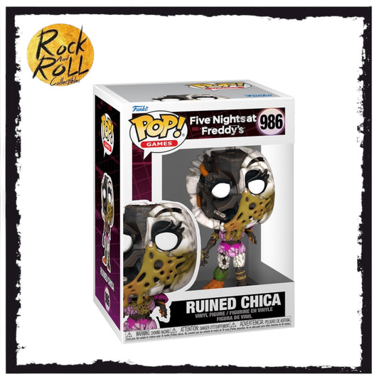 Five Nights at Freddys - Ruined Chica Funko Pop! #986
