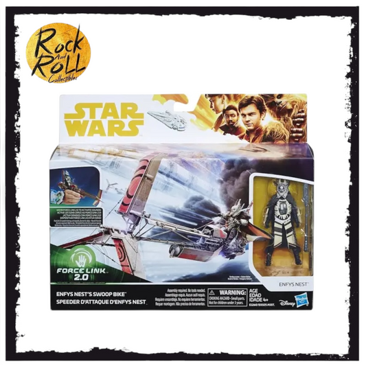 Star Wars Force Link 2.0 Enfys Nest Action Figure and Swoop Bike