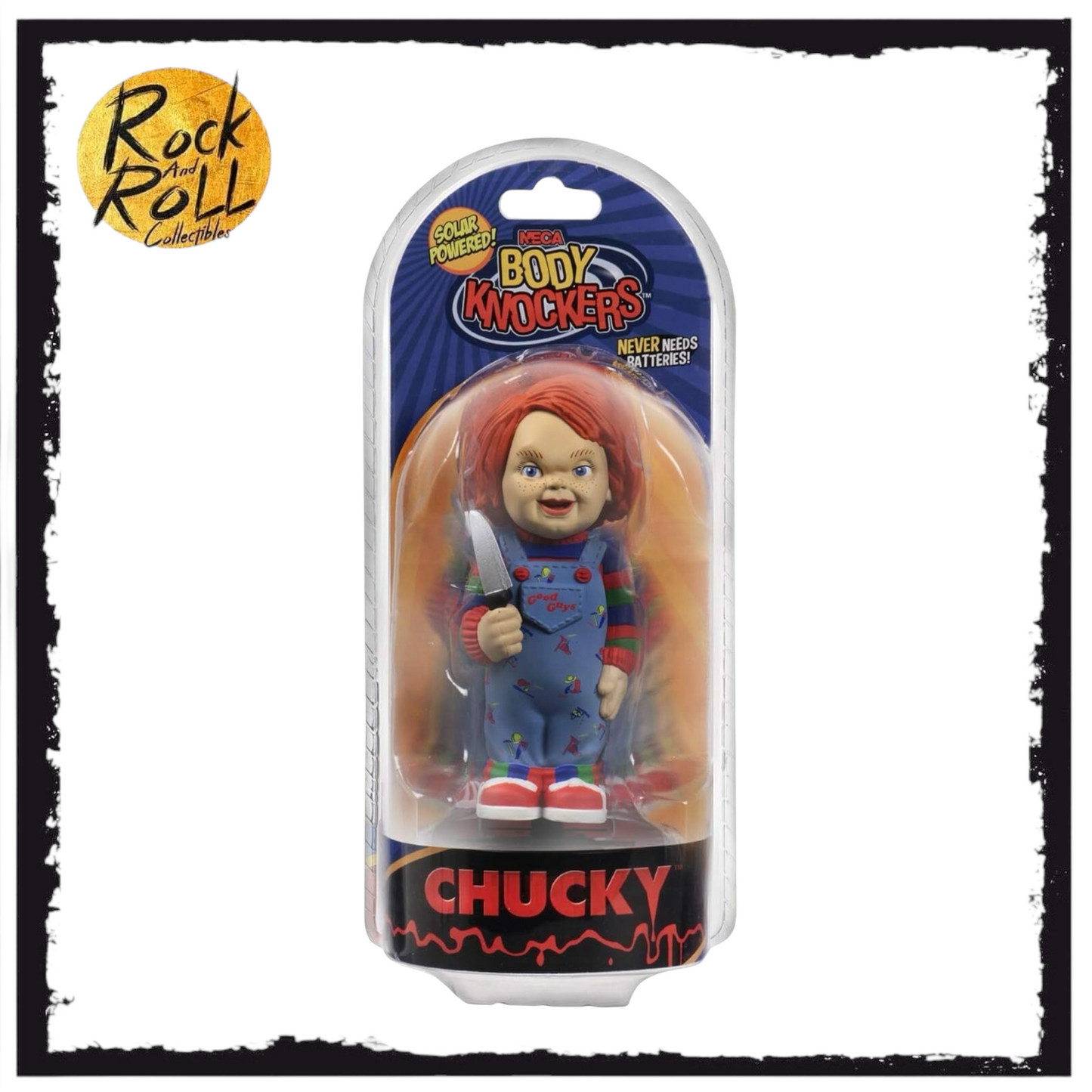Chucky NECA Solar Powered Body Knockers