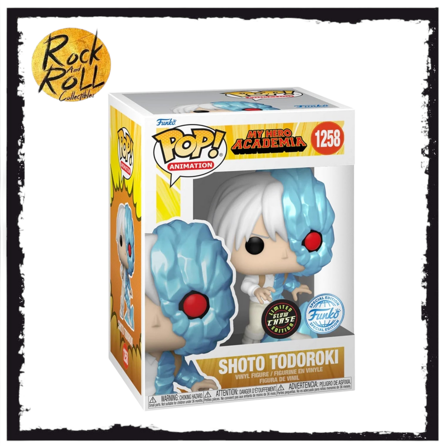 My Hero Academia - Shoto Todoroki (Glow Chase) Funko Pop! #1258 Special Edition