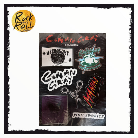 Conan Gray Sticker Set
