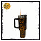 Spirit Halloween - Halloween Michael Myers Metallic Tumbler w/Straw 40oz