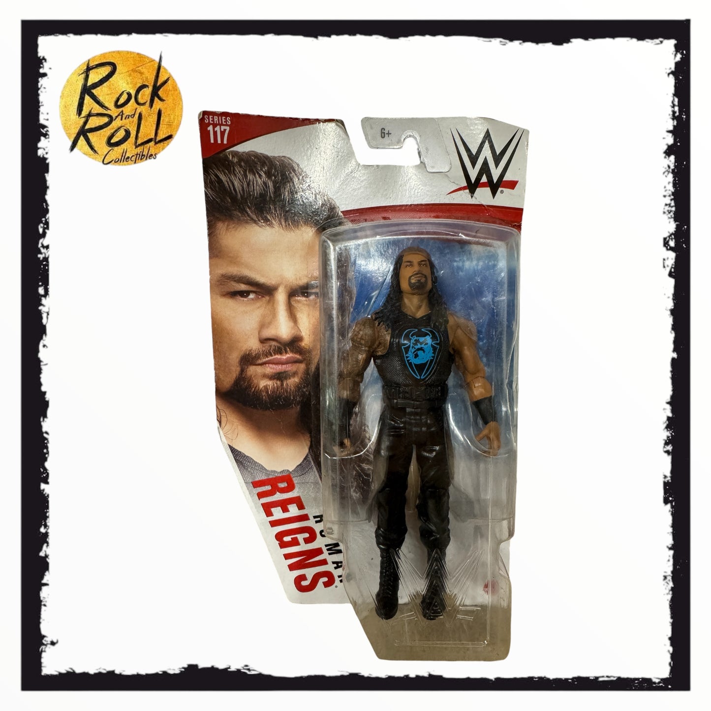 Not Mint Packaging - WWE Basic Series 117 Roman Reigns US Import