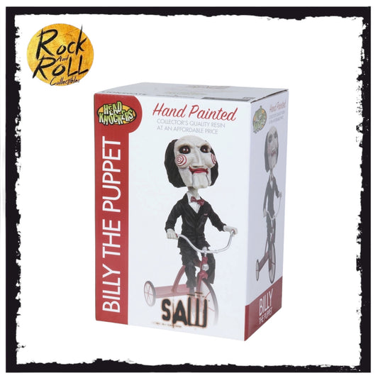 Saw - Billy the Puppet On Tricycle Hand Painted Head Knockers