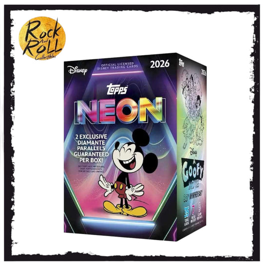 2026 Topps Disney Neon Trading Card Value Box