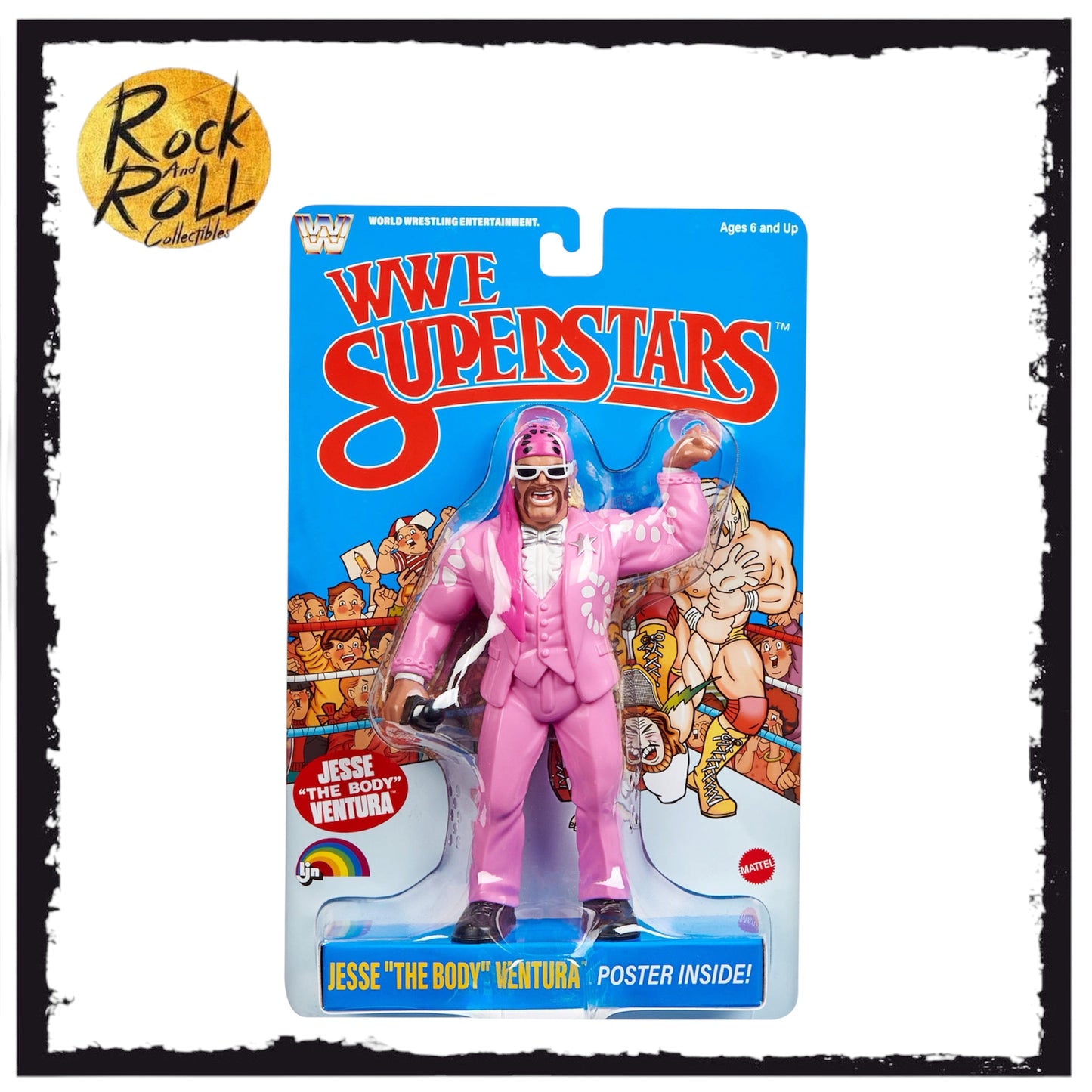 WWE LJN Superstars - Jesse "The Body" Ventura US Import
