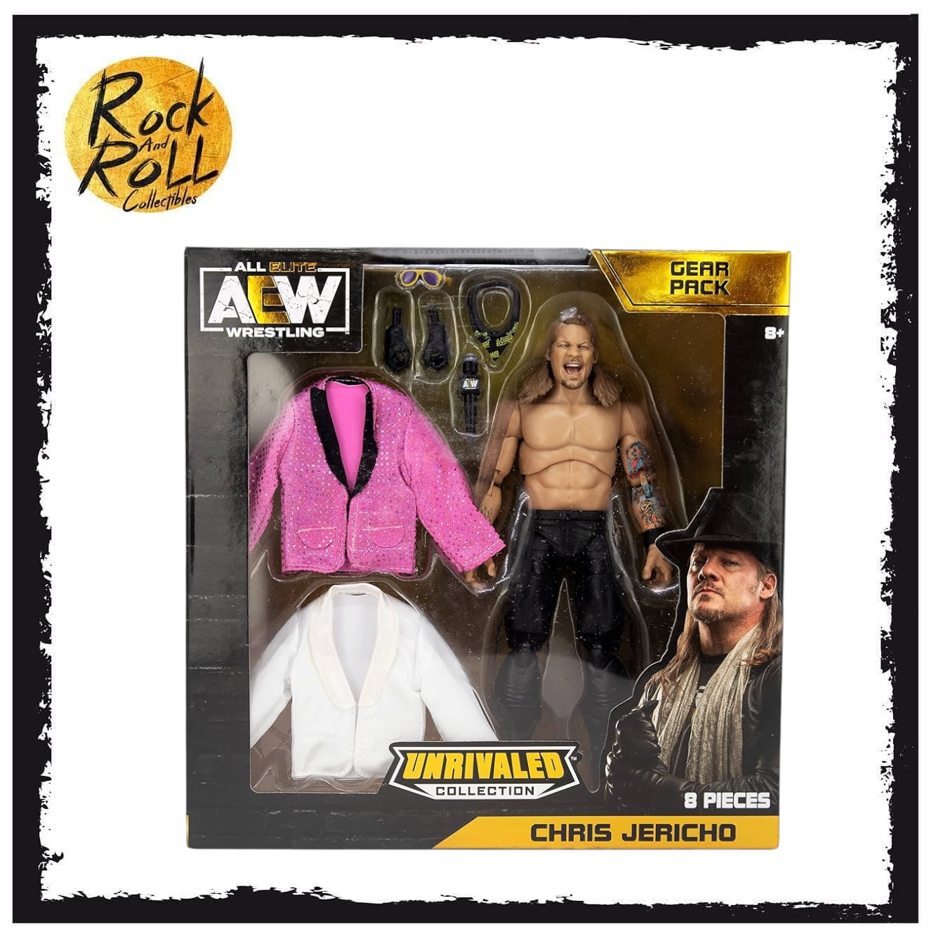 AEW Unrivaled Collection - Chris Jericho Gear Pack