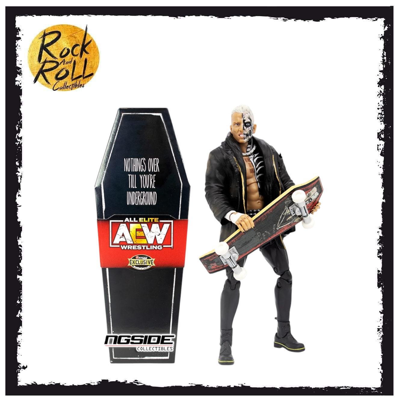 AEW Ringside Collectibles Exclusive - Darby Allin Coffin Drop US Import
